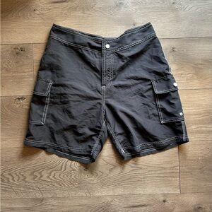 Women’s VENUS Black Cargo Swim/Board Shorts size 8